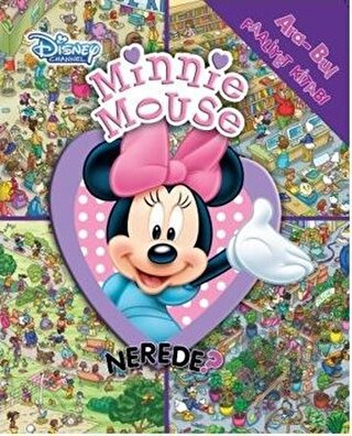 Disney Minnie Mouse Nerede? - Ara-Bul Faaliyet Kitabı