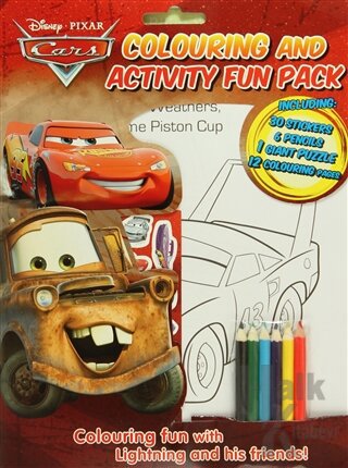 Disney Pixar Cars : Colouring and Activity Fun Pack - Halkkitabevi