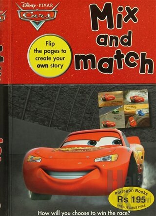 Disney Pixar Cars : Mix and Match (Ciltli) - Halkkitabevi