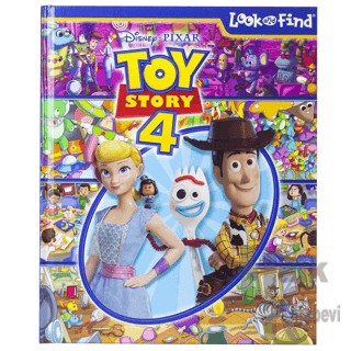 Disney: Pixar Toy Story 4 Look and Find Activity Book (Ciltli)