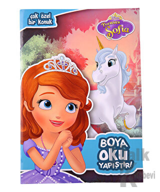 Disney Prenses Sofia Boya Oku Yapıştır - Halkkitabevi