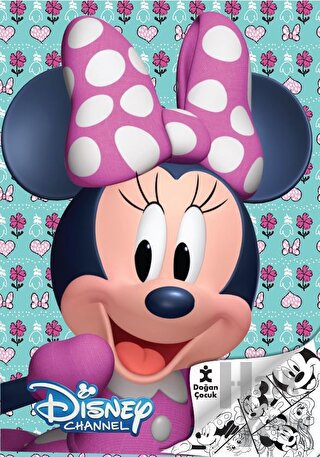 Disney Süslü Minnie Boyama Kitabı - Halkkitabevi