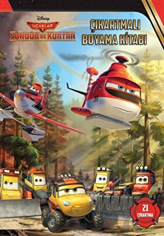 Disney Uçaklar 2 - Çıkartmalı Boyama Kitabı