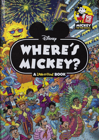 Disney: Where's Mickey Mouse A Look and Find Book Activity (Ciltli)