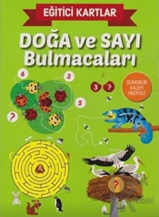 Doğa ve Sayı Bulmacaları - Eğitici Kartlar