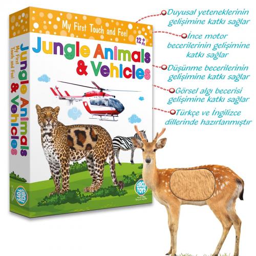 Dokun Hisset Jungle Animals - Halkkitabevi