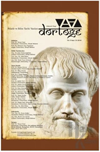 Dörtöğe Felsefe ve Bilim Tarihi Yazıları Hakemli Dergi Yıl: 5 Sayı: 10