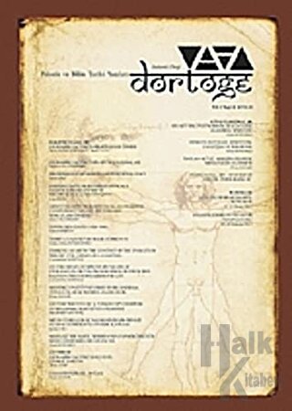 Dörtöğe Felsefe ve Bilim Tarihi Yazıları Hakemli Dergisi Yıl: 1 Sayı: 2