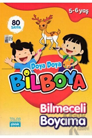 Doya Doya Bil Boya Bilmeceli Boyama (5-6 Yaş)