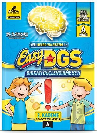 Easy DGS Dikkati Güçlendirme Seti 2. Kademe (4 - 7 Yaş A)