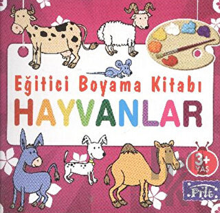 Eğitici Boyama Kitabı - Hayvanlar