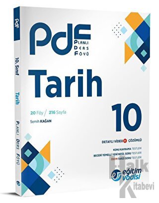 Eğitim Vadisi 10. Sınıf Tarih PDF Planlı Ders Föyü