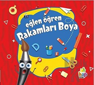 Eğlen Öğren Rakamları Boya - Halkkitabevi