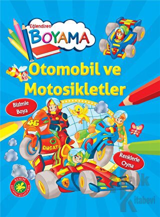 Eğlendiren Boyama - Otomobil ve Motosikletler