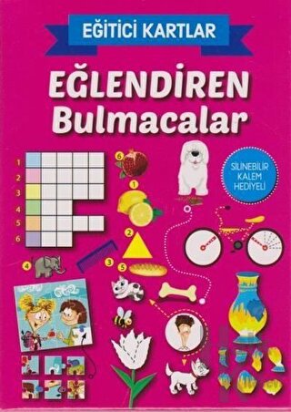 Eğlendiren Bulmacalar - Eğitici Kartlar - Halkkitabevi