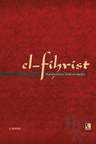 El Fihrist (Ciltli)