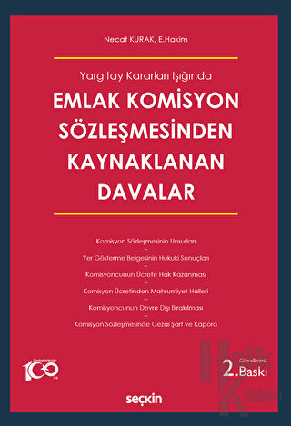 Emlak Komisyon Sözleşmesinden Kaynaklanan Davalar - Halkkitabevi