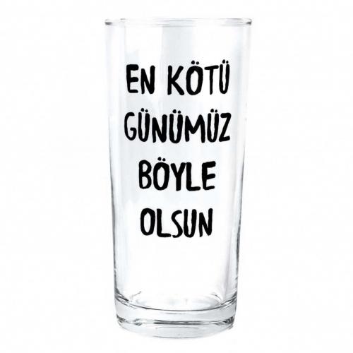 Rakı Bardağı - En Kötü Günümüz Böyle Olsun - RAK27 - Halkkitabevi