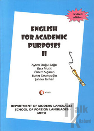 English For Academic Purposes 2 - Halkkitabevi