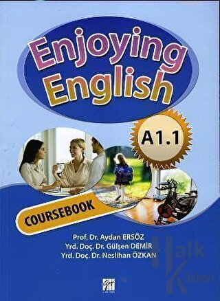 Enjoying English A1.1 Coursebook + Workbook - Halkkitabevi