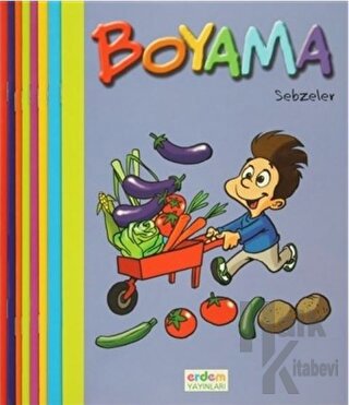 Erdem Eğitici Boyama 8 Kitap Takım