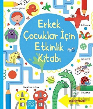 Erkek Çocuklar İçin Etkinlik Kitabı - Halkkitabevi