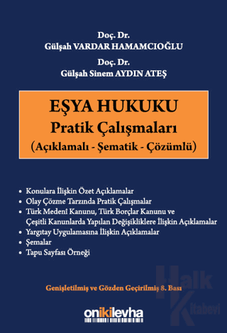 Eşya Hukuku Pratik Çalışmaları - Halkkitabevi