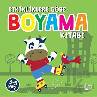 Etkinliklere Göre Boyama Kitabı - Yeşil