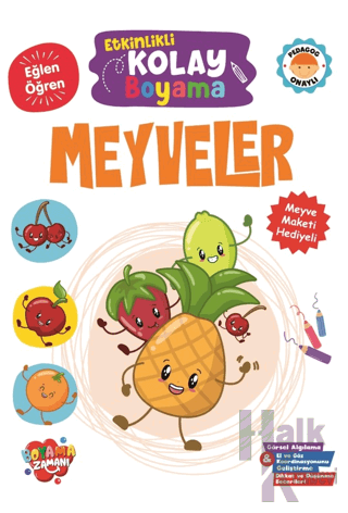 Etkinlikli Kolay Boyama – Meyveler