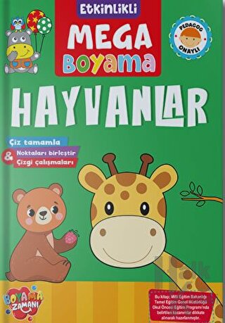 Etkinlikli Mega Boyama - Hayvanlar