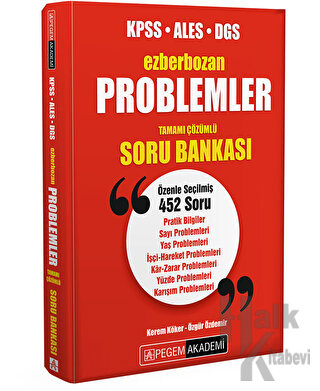 Ezberbozan KPSS ALES DGS Problemler Tamamı Çözümlü Soru Bankası