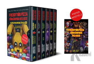 Fazbear’ın Korkunç Tipleri Serisi 6 Kitap - Poster Hediyeli Kutulu Set