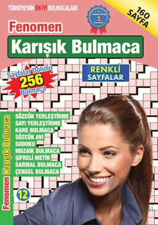 Fenomen Karışık Bulmaca 12 - Halkkitabevi