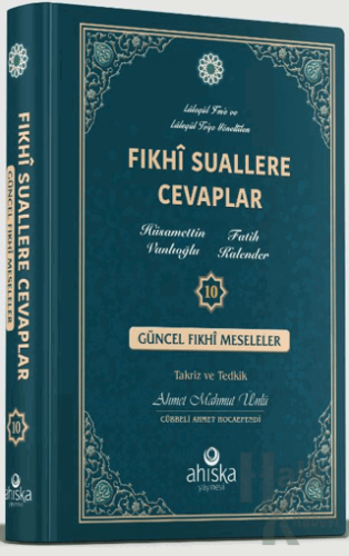 Fıkhi Suallere Cevaplar 10. Cilt (Ciltli) - Halkkitabevi