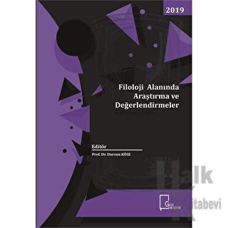 Filoloji Alanında Araştırma ve Değerlendirmeler - Halkkitabevi