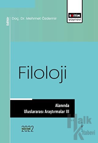 Filoloji Alanında Uluslararası Araştırmalar III - Halkkitabevi