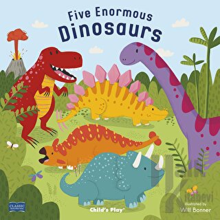 Five Enormous Dinosaurs - Halkkitabevi
