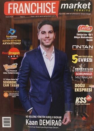 Franchise Market Türkiye Dergisi Sayı: 6 Ocak 2019
