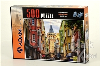 Galata Kulesi 500 Parça Puzzle (48x68)