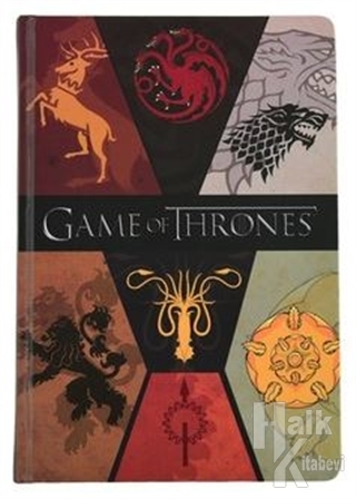 Game of Thrones Defter A5 Sert Kapak 120 Yaprak Lastikli