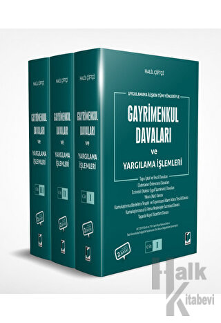 Gayrimenkul Davaları ve Yargılama İşlemleri (Ciltli)