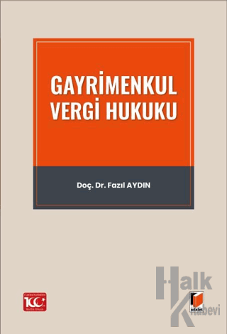 Gayrimenkul Vergi Hukuku - Halkkitabevi