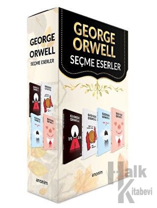 George Orwell Seçme Eserleri Seti - 4 Kitap Takım