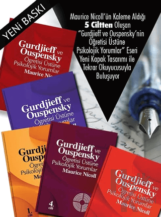 Gurdjieff ve Ouspensky’nin Öğretisi Üstüne Psikolojik Yorumlar - 5 Ciltlik Set