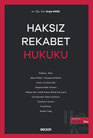 Haksız Rekabet Hukuku (Ciltli)