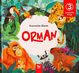 Hareketli Kitap 3d Hayvanlar Alemi Orman - Halkkitabevi