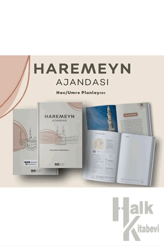 Haremeyn Ajandası Hac/Umre Planlayıcı (Ciltli) - Halkkitabevi