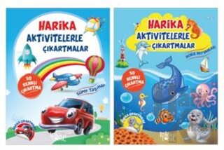 Harika Aktivitelerle Çıkartmalar Seti (2 Kitap Takım)