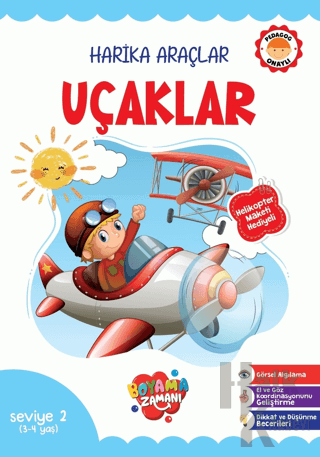 Harika Araçlar - Uçaklar Seviye 2 (3-4 Yaş)