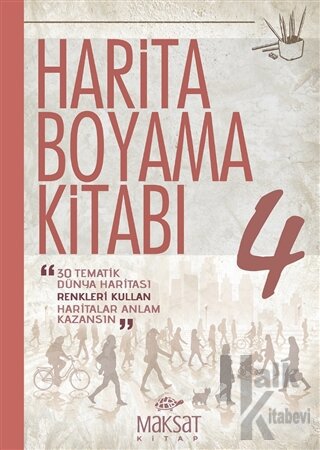 Harita Boyama Kitabı 4